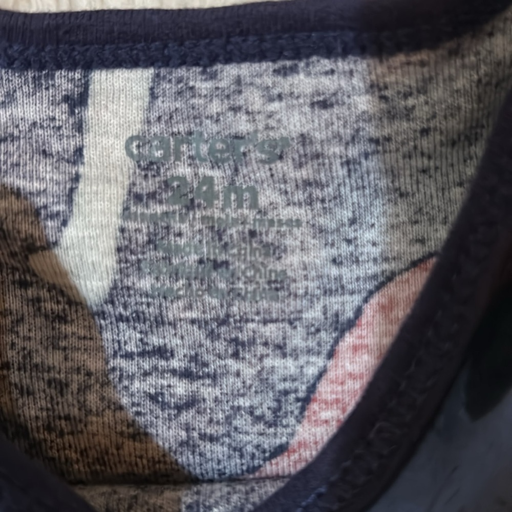 Carter’s long sleeved onesie - Picture 2 of 3